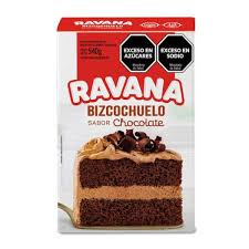 BIZCOCHUELO  RAVANA  540 CHOCOLATE
